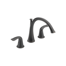 Picture of Delta Lahara Two Handle Tub Trim, 18 gpm, 8 to 16 in Center, Venetian Bronze