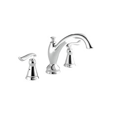 Picture of Delta Linden Two Handle Roman Tub Trim, 8 to 16 in Centers, Chrome