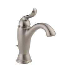 Picture of Delta Linden Single Handle Lavatory Faucet with Pop-Up Drain, Stainless Steel