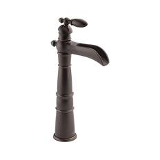 Picture of Delta Victorian Single Handle Channel Vessel Lavatory Faucet without Drain, Venetian Bronze