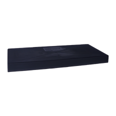 Picture of EcoPad 38 inch L x 70 inch W x 3 inch H Plastic Equipment Pad, Black