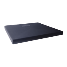 Picture of EcoPad 30 inch L x 30 inch W x 3 inch H Plastic Equipment Pad, Black
