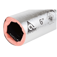 Picture of 8 inch x 25 ft Insulated 2-Ply Polyester Core Flexible Duct, R-Value 8.0