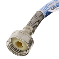 Picture of Fluidmaster Stainless Steel Washing Machine Connector, 3/4 inch Female Hose Thread X 3/4 inch Female Hose Thread, 60 inch