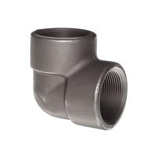 Picture of 1-1/4 inch 90 Deg 3000# Forged Steel Threaded Elbow, FIP