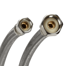 Picture of Fluidmaster PRO 3/8 Comp x 1/2 inch FIP x 30 inch Flexible Faucet Connector, Stainless