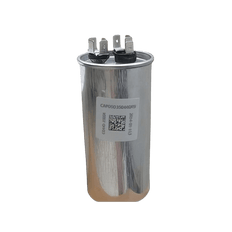 Picture of Goodman Dual Round Run Capacitor, 5 to 35 MFD, 440VAC