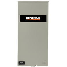 Picture of Generac Open Transition Service Rated 1 Phase Automatic Smart Transfer Switch, 120/240V, 400A, Gray