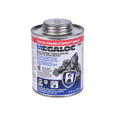 Picture of Hercules Megaloc Multi-Purpose Thread Sealant, 16 oz Screw Cap Can With Brush, Blue