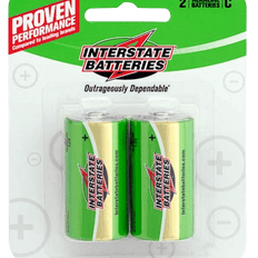 Picture of Interstate Batteries C Alkaline Batteries, 2/Pack