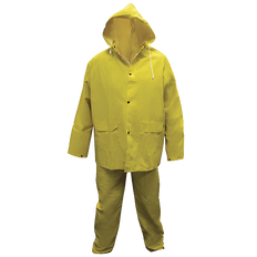 Picture of SAS Heavy-Duty PVC/Polyester 3 Piece Rain Suit, 2X-Large