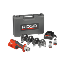 Picture of Ridgid RP 241 12 Volt Press Tool Kit with Bluetooth Technology, 1/2 inch to 1-1/4 inch PP+LIO