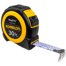 Picture of Komelon MagGrip Speedmark 30 Ft x 1 inch Acrylic Coated Steel Blade Tape Measure with Magnetic End Hook