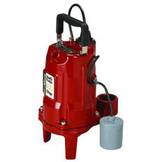 Picture of Liberty Pumps ProVore Residential 1-Phase 60 Hz Cast-Iron Automatic Grinder Pump, 1 HP, 3450 rpm, 115V, 12A