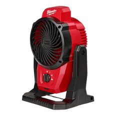 Picture of Milwaukee M12 Magnetic Mounting Fan, 360 Degree Head Rotation, 400 CFM, Red