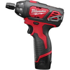 Picture of Milwaukee M12 Compact Light Weight Cordless Screwdriver Kit, 1/4 in Chuck, 175 in-lb Torque, 12 V, Li-Ion Battery