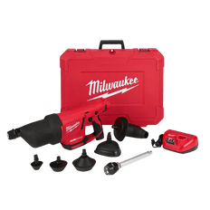 Picture of Milwaukee M12 Airsnake Cordless Drain Cleaning Air Gun Kit, 7.48 in H x 5.31 in W