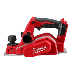 Picture of Milwaukee M18 Cordless Planer, 3-1/4 in, 5/64 in, 14000 rpm, 18 V, Li-Ion Battery (Bare Tool)