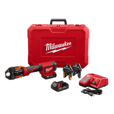 Picture of Milwaukee M18 Press Tool Kit With Viega PureFlow Jaws, Up to 1 in, 18 VDC