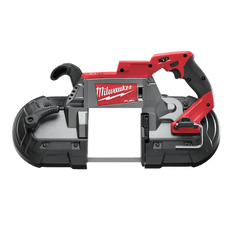 Picture of Milwaukee M18 Fuel Cordless Band Saw, 5 in Cutting, 44-7/8 in L x 1/2 in W x 0.02 in THK Blade, 18 V, 4 Ah (Bare Tool)