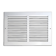 Picture of Steel Premium Flat Stamped Face Return Air Filter Grille, 14 inch x 6 inch, White