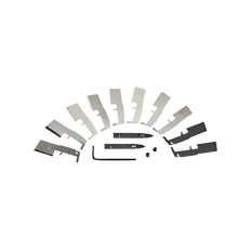 Picture of Milwaukee SWITCHBLADE Blade Replacement Kit, For Use With SwitchBlade 2-9/16 in Selfeed Drill Bit, Hardened Steel