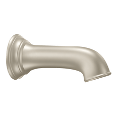 Picture of Moen Brantford 7-1/4 inch Non-Diverter Tub Spout, Brushed Nickel