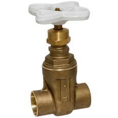 Picture of Nibco 3 inch 125# Bronze Gate Valve, FIP x FIP