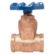 Picture of Nibco 3/4 inch 200# Bronze Full Port Gate Valve, FIP x FIP