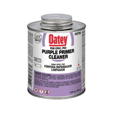 Picture of Oatey Pipe Primer/Cleaner, 16 oz, Purple