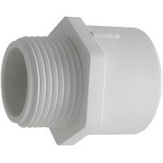 Picture of 3/4 inch x 1/2 inch SCH 40 PVC Male Adapter, Socket x MIP