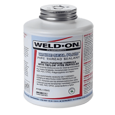 Picture of Weld-On White Seal Plus Multi-Purpose Thread Sealant, 1 pt Can, White