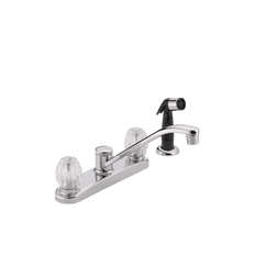 Picture of Peerless Core Two Handle Kitchen Faucet with Side Spray, Chrome