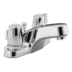 Picture of Peerless Core Two Handle Lavatory Faucet with Pop-Up Drain, 4 in Centerset, Chrome