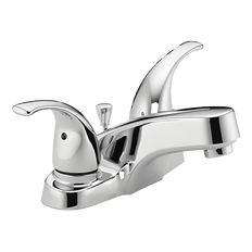 Picture of Peerless Core 2 Handle Lavatory Faucet with Pop-Up Drain, 4 in Centerset, Chrome