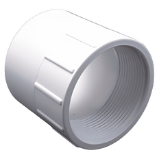 Picture of 1/2 inch SCH 40 PVC Female Adapter, Socket x FIP
