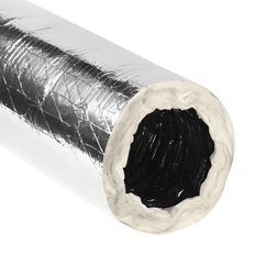 Picture of 7 inch x 25 ft Insulated 2-Ply Polyester Core Flexible Duct, R-Value 4.0