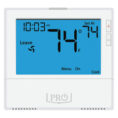 Picture of Pro T800 LCD Single Stage 5-1-1 or 7 Day 1 Heat/1 Cool Programmable Thermostat