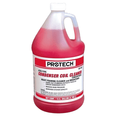 Picture of Rheem Acid Foaming Condenser Coil Cleaner, 1 gal, Bottle, Red