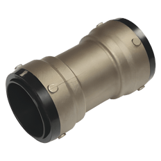 Picture of SharkBite 2XL 1-1/4 inch Brass Coupling, Push-Fit