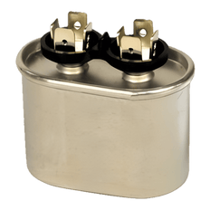 Picture of Jard 7.5 MFD 370VAC Single Section Oval Motor Run Capacitor, Aluminum
