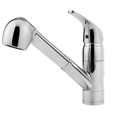 Picture of Pfister Pfirst 1 Handle Pull-Out Kitchen Faucet, Polished Chrome