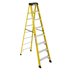 Picture of Werner 6108 Type IA Fiberglass Step Ladder, 8 ft