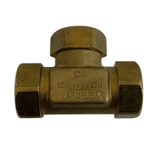 Picture of Wardflex 1/2 inch 15A Brass Tee