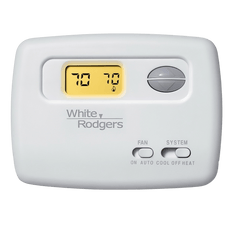 Picture of White-Rodgers 70 1 Heat/1 Cool Non-Programmable Digital Thermostat, White