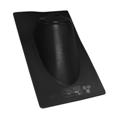 Picture of 1-Piece No-Calk Roof Flashing, 1-1/2 to 3 inch, Black