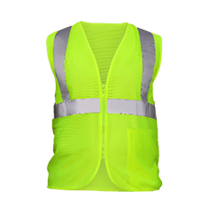 Picture of SAS High-Vis Class 2 Flame Retardant Vest, Large, Yellow