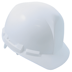 Picture of SAS 6 Point Ratchet-Style Hard Hat, White