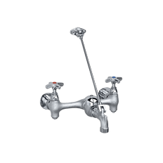 Picture of Mustee Service Sink Faucet, 2 Handles, Chrome-Plated