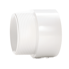 Picture of 1-1/2 inch PVC DWV Male Adapter, Hub x MIP